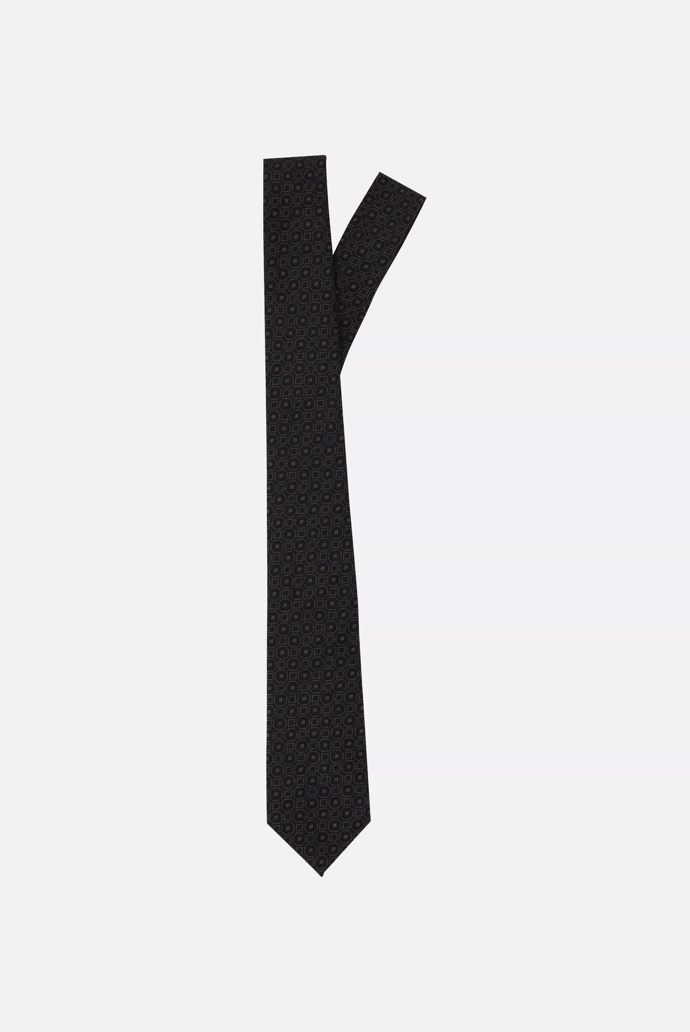 галстук LEROY коричневый LEROY_K04326_190 ,photo 1
