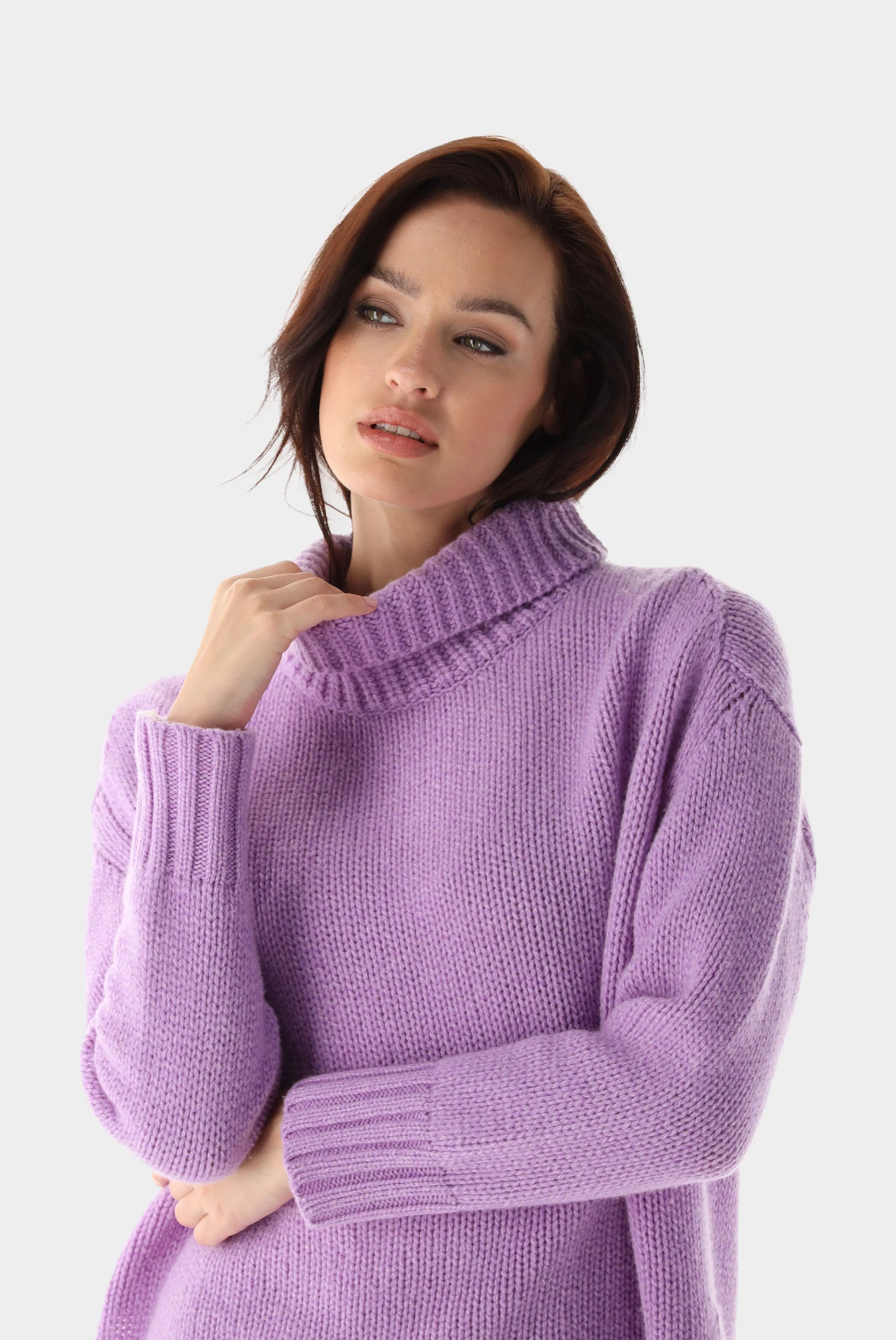пуловер SELENA сиреневый SELENA_S00246_640 ,photo 3