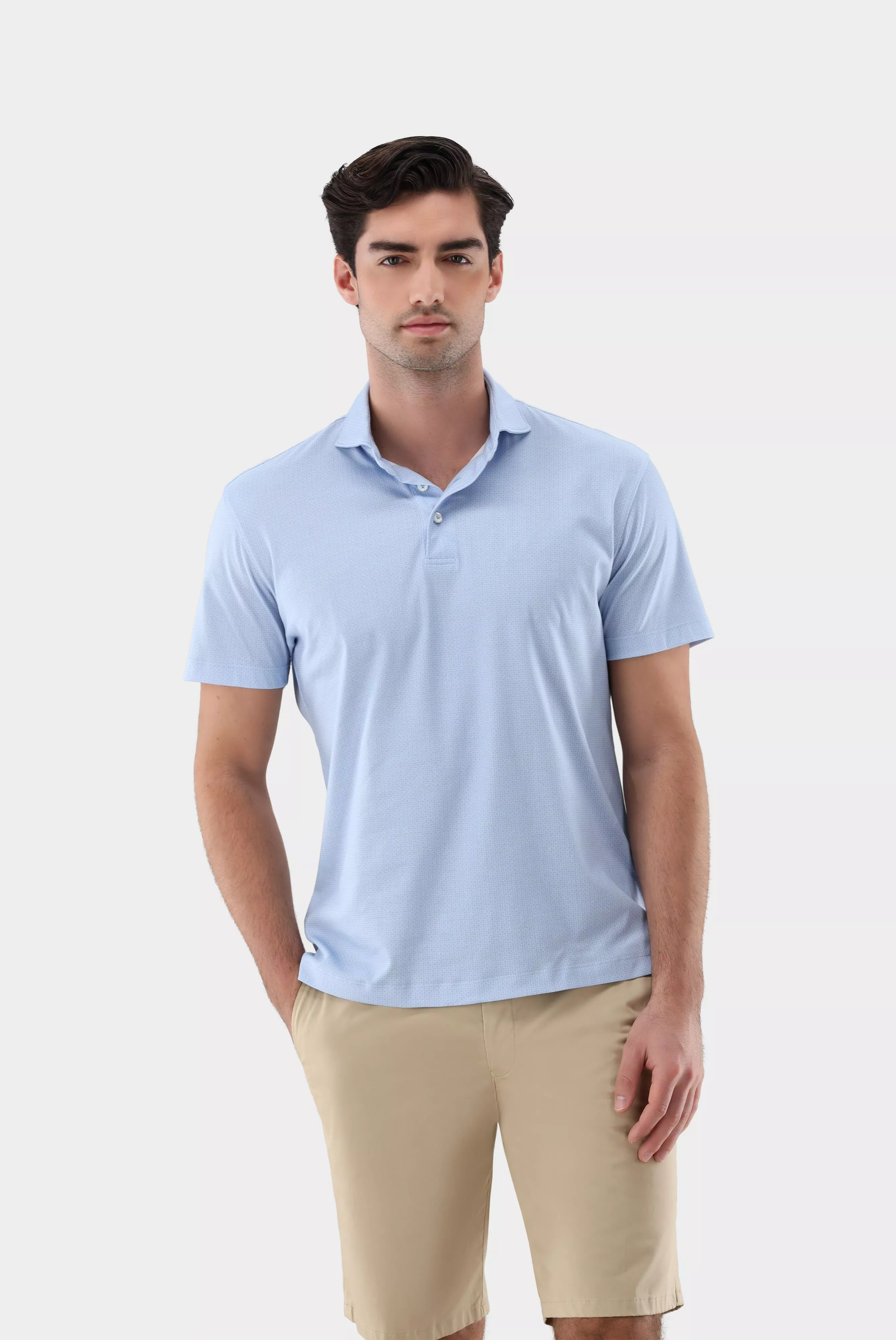 рубашка-поло PESO голубой PESO_187221_730 ,photo 1