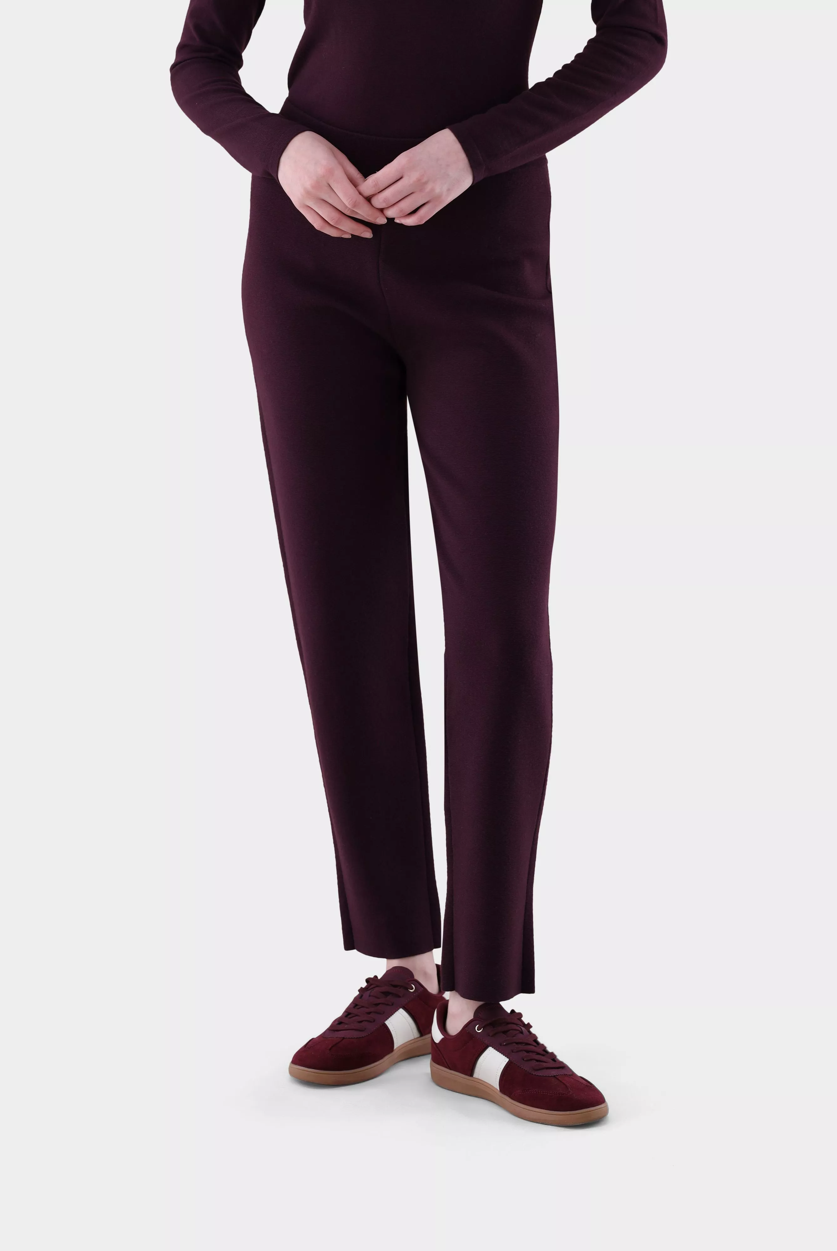 брюки SWANYA бордовый SWANYA_S00222_590 ,photo 1