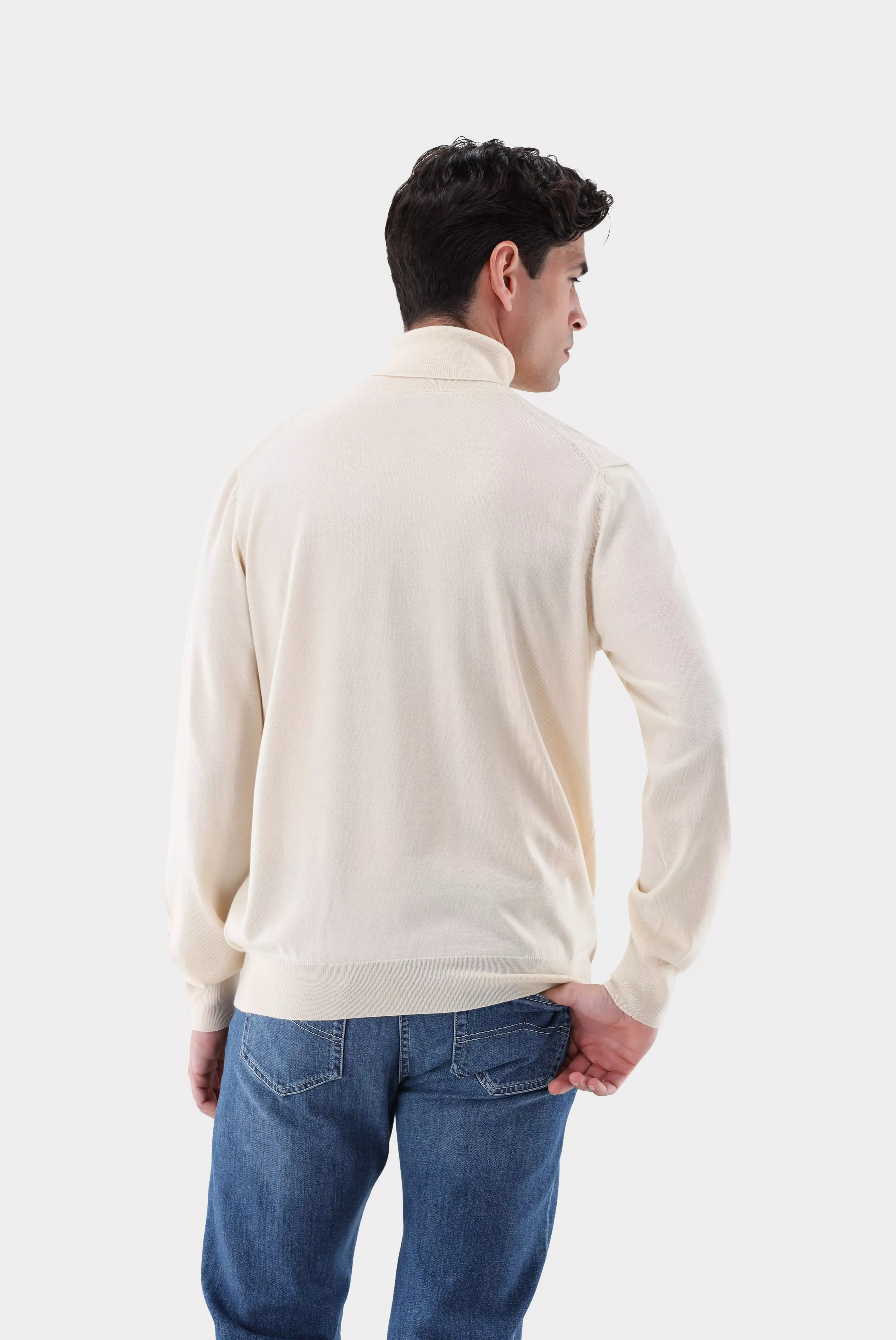 джемпер SAINI бежевый SAINI_S00176_100 ,photo 3