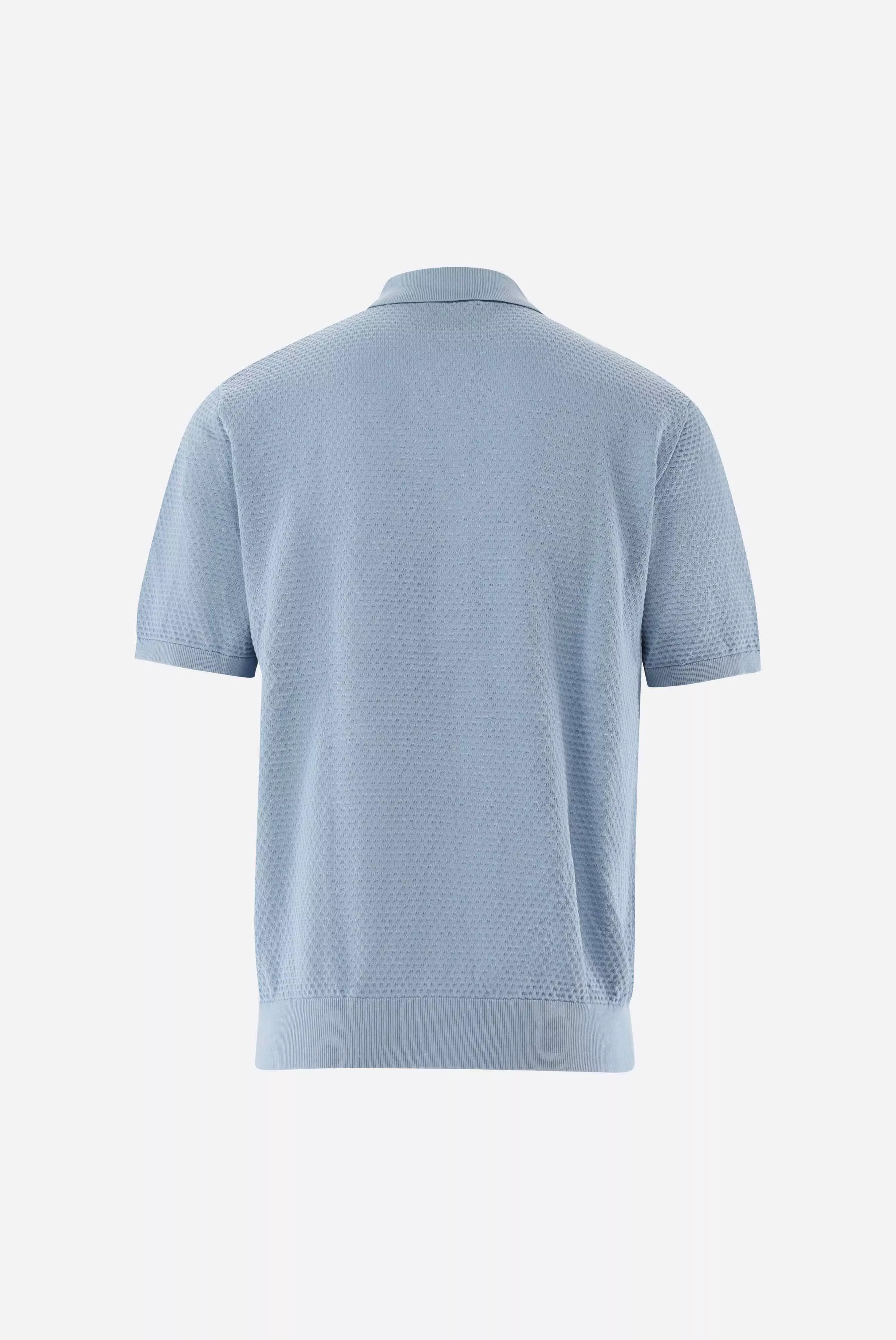 рубашка-поло SAMERO SB голубой SAMERO-SB_S00380_730 ,photo 4