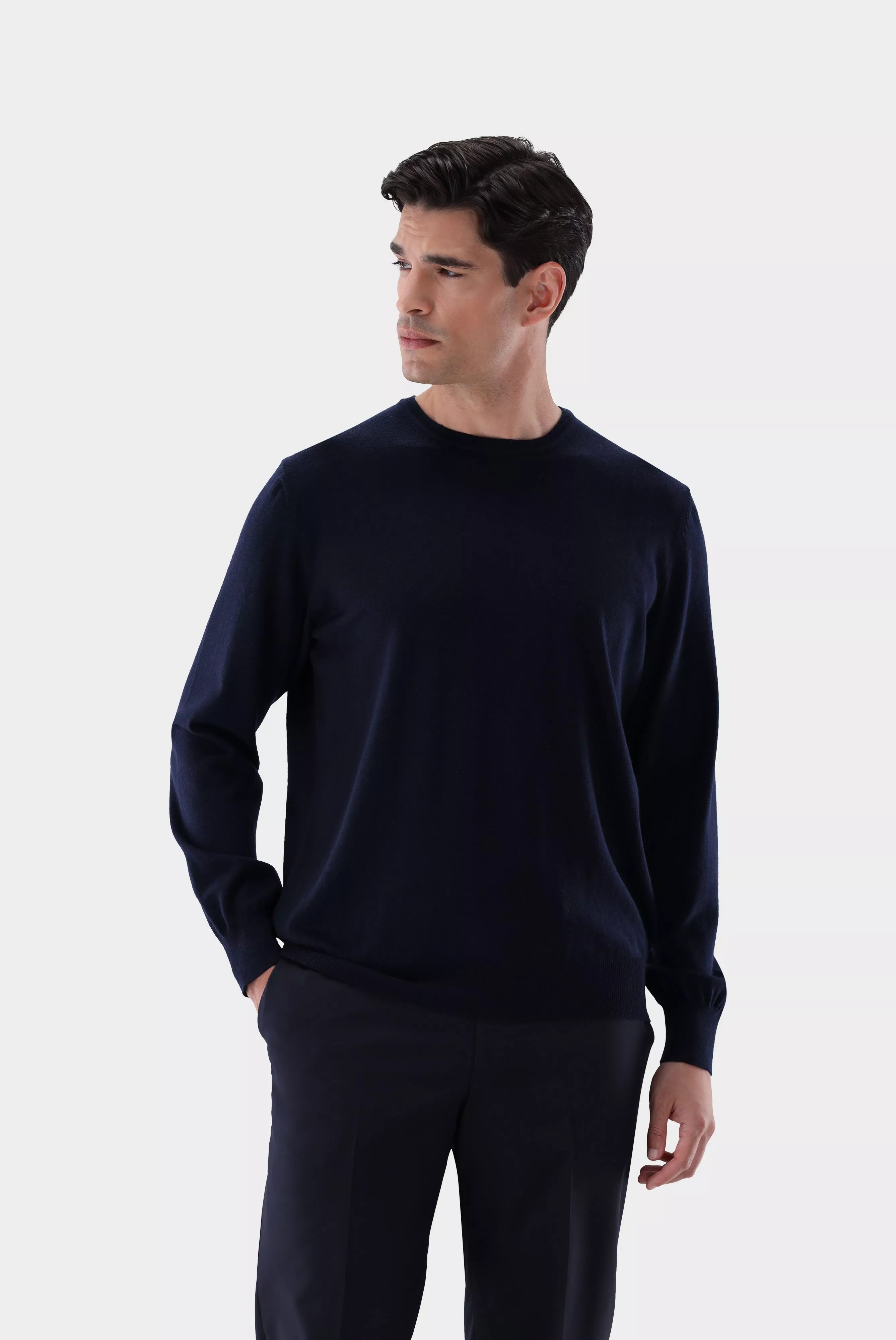 свитер SINDO темно-синий SINDO_S00176_790 ,photo 1