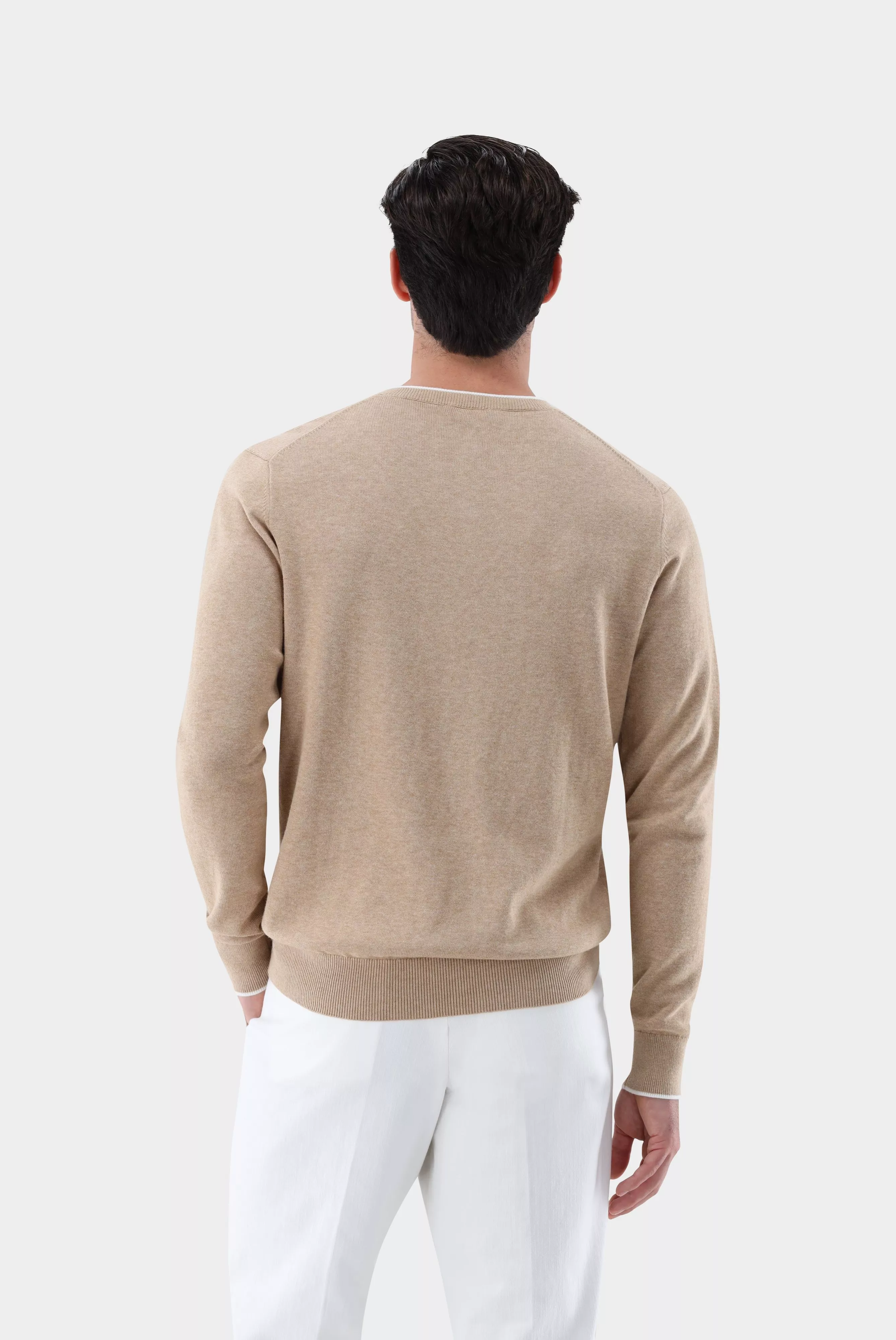 пуловер SANDI F бежевый SANDI-F_S00360_131 ,photo 6