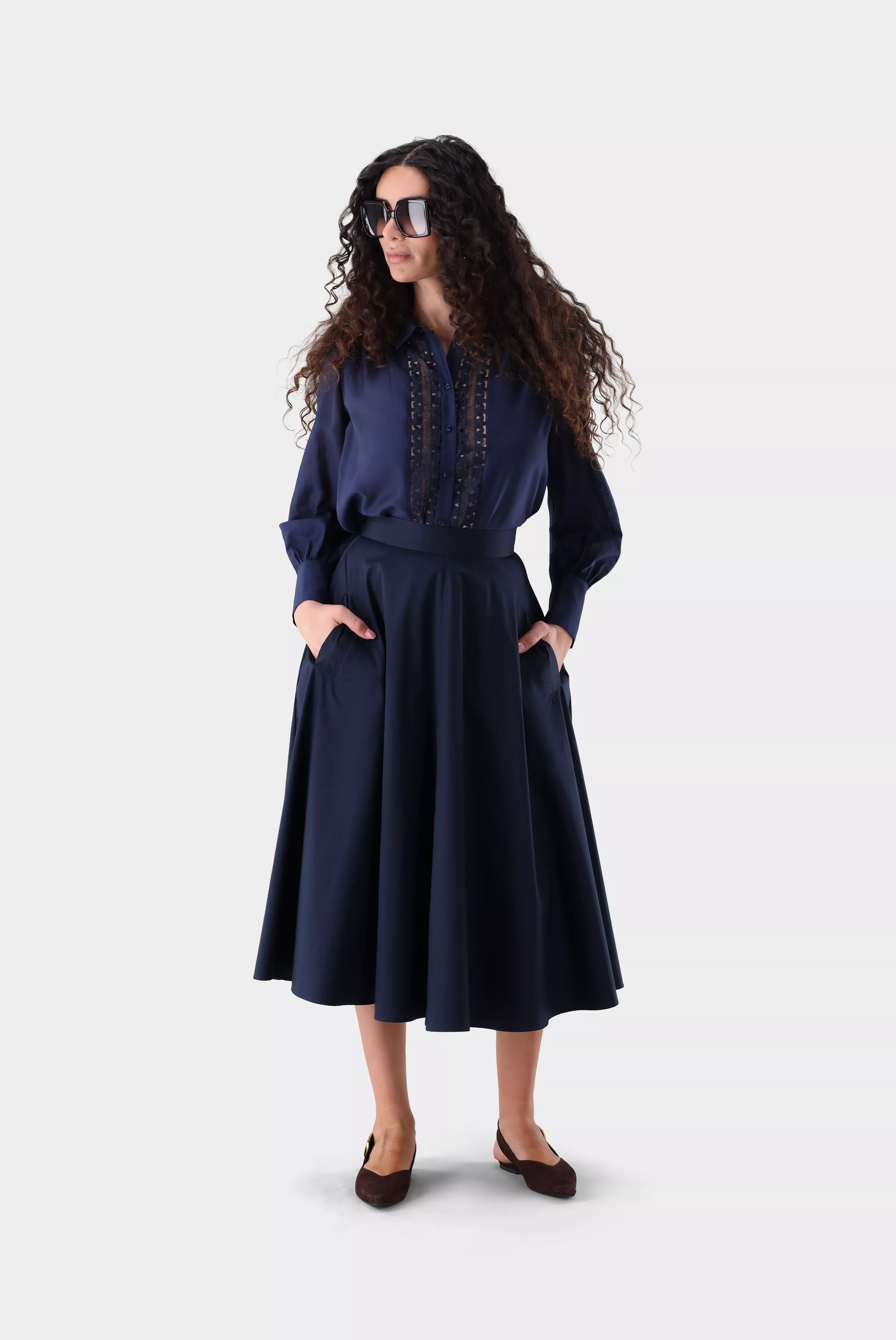 блузка ALWIA PB синий ALWIA-PB_Z20145_780 ,photo 5