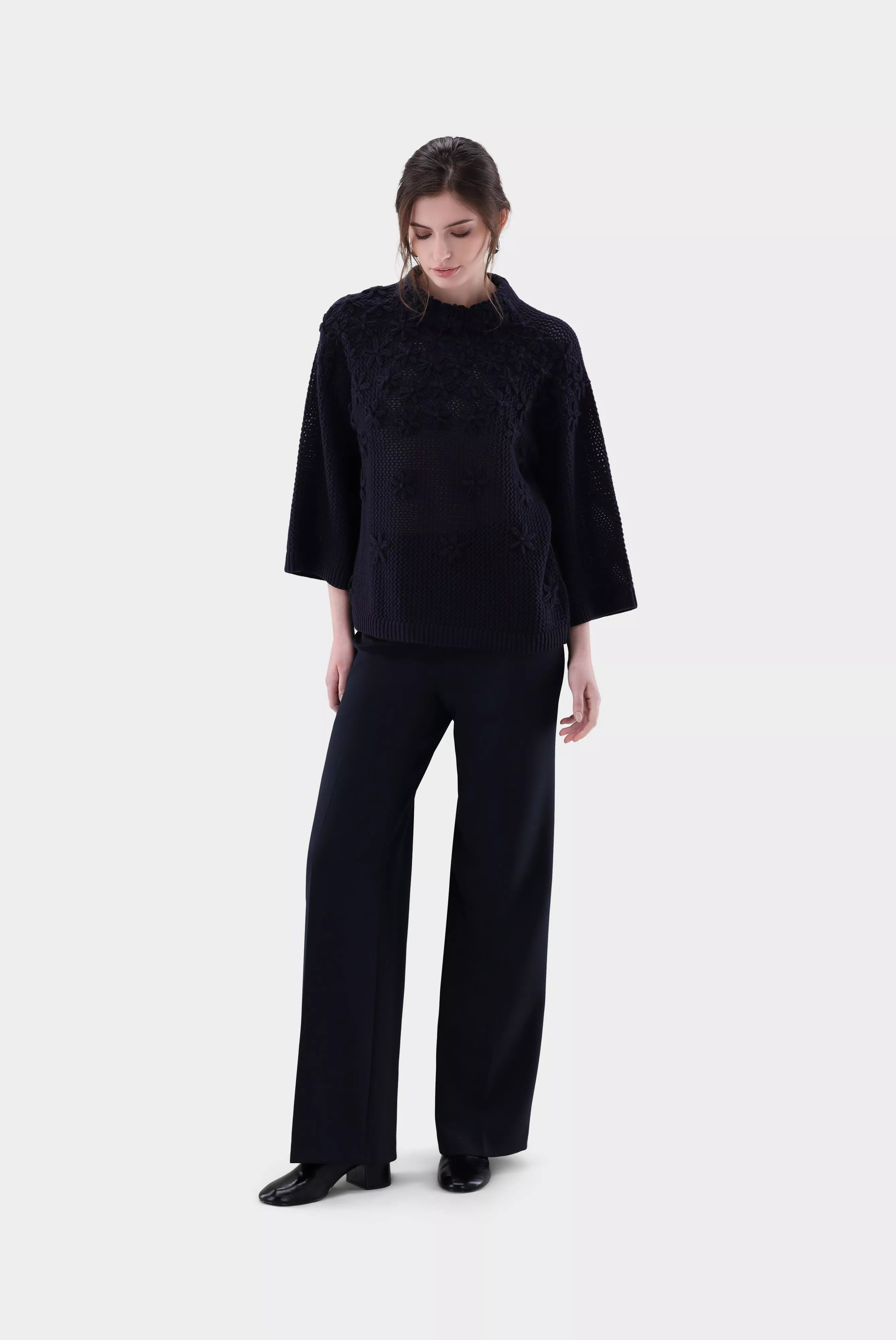 свитер SULLINA F темно-синий SULLINA-F_S00340_790 ,photo 5