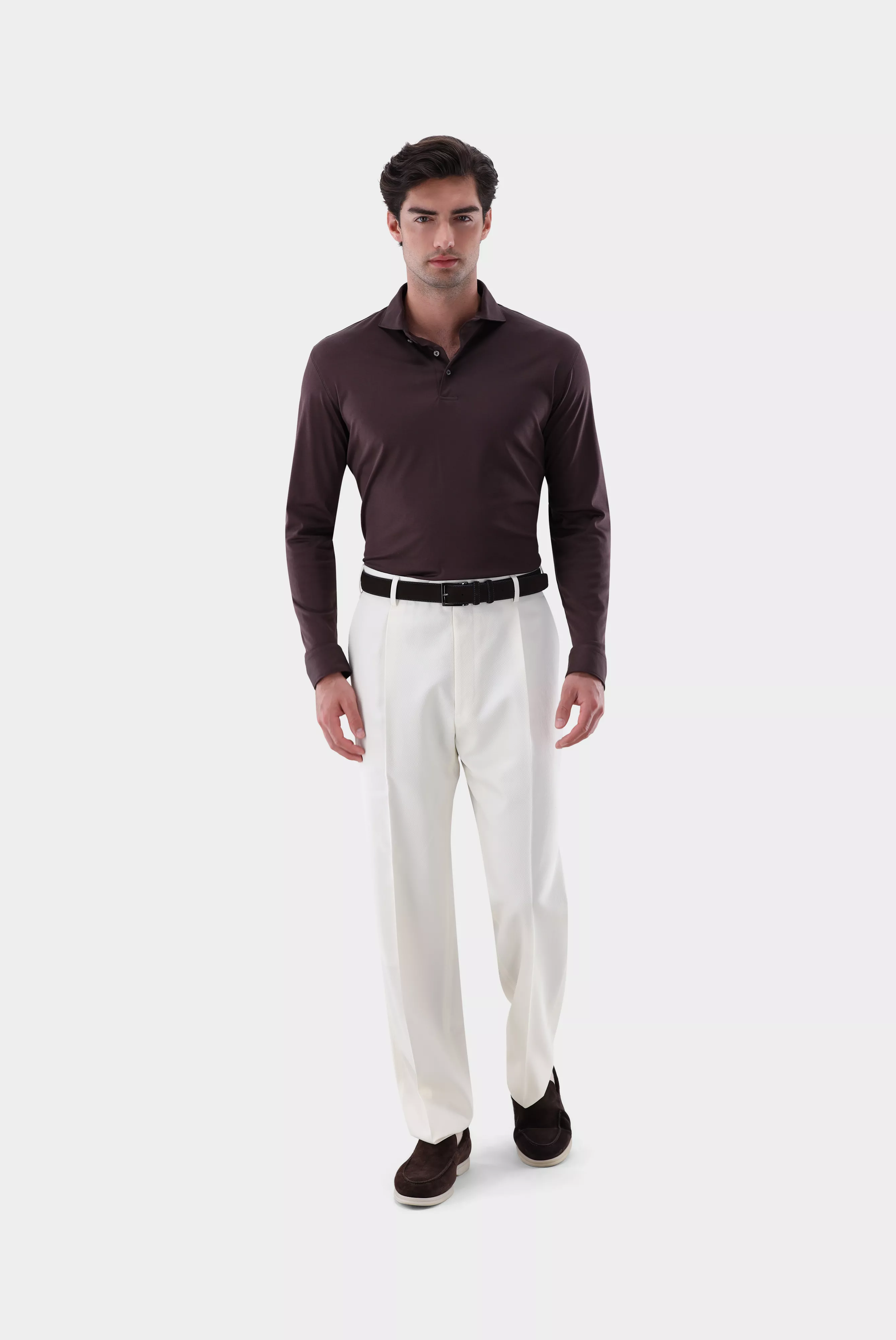 рубашка-поло PESO L коричневый PESO-L_180031_180 ,photo 5