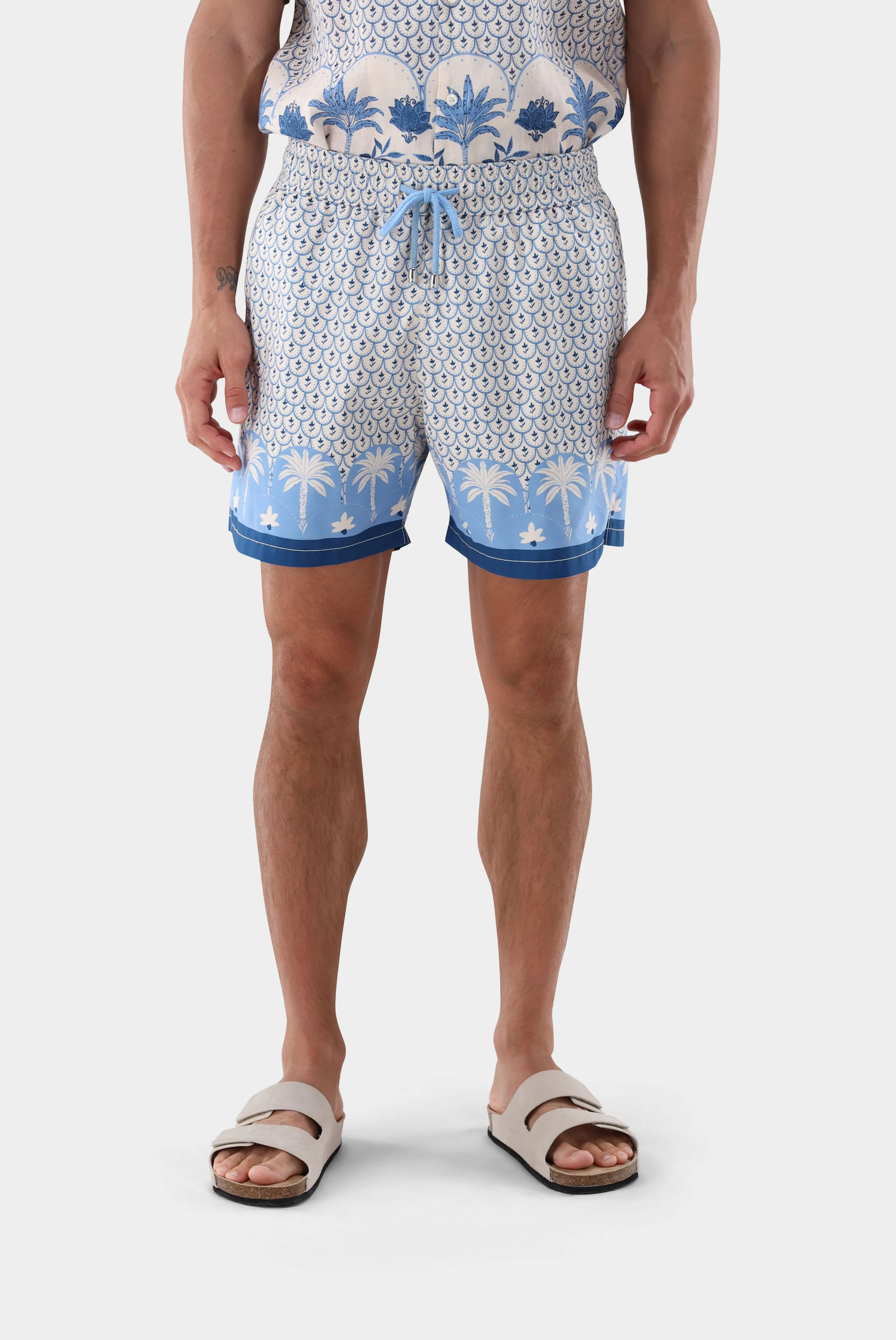 van Laack ШОРТЫ ПЛАВ SWIMSHORTS
 цвет голубой ,photo 1