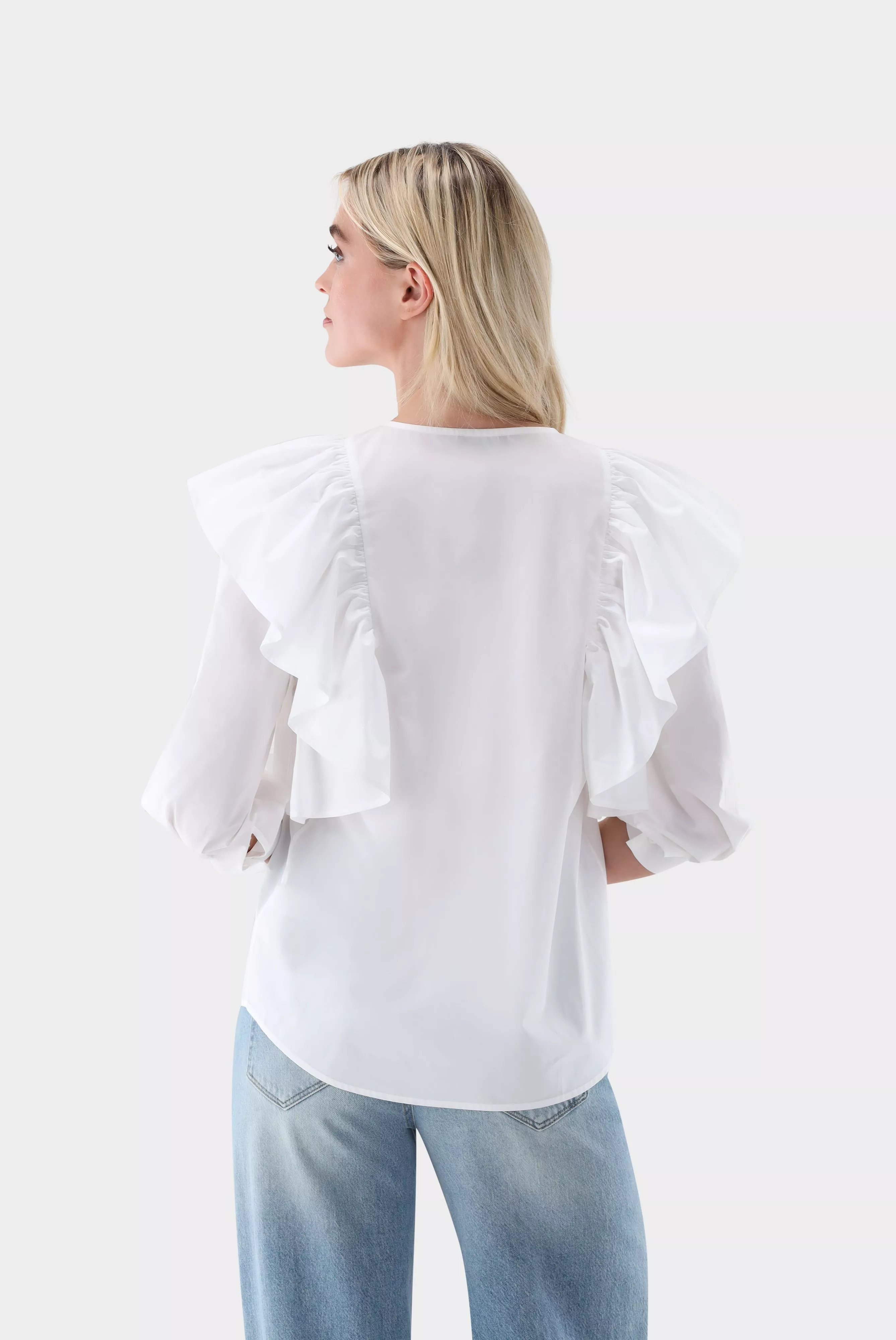 блузка ANNESA белый ANNESA_Z20141_000 ,photo 7