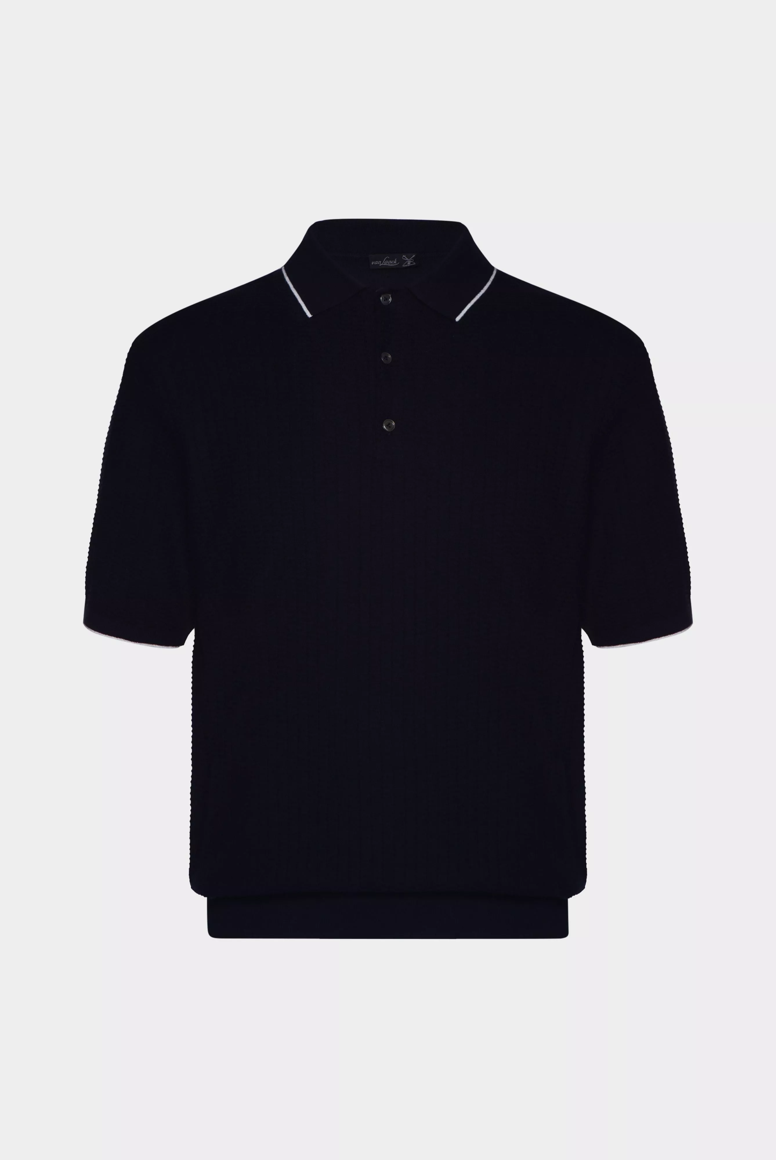 джемпер-поло SANDRO SBF темно-синий SANDRO-SBF_S00383_791 ,photo 1