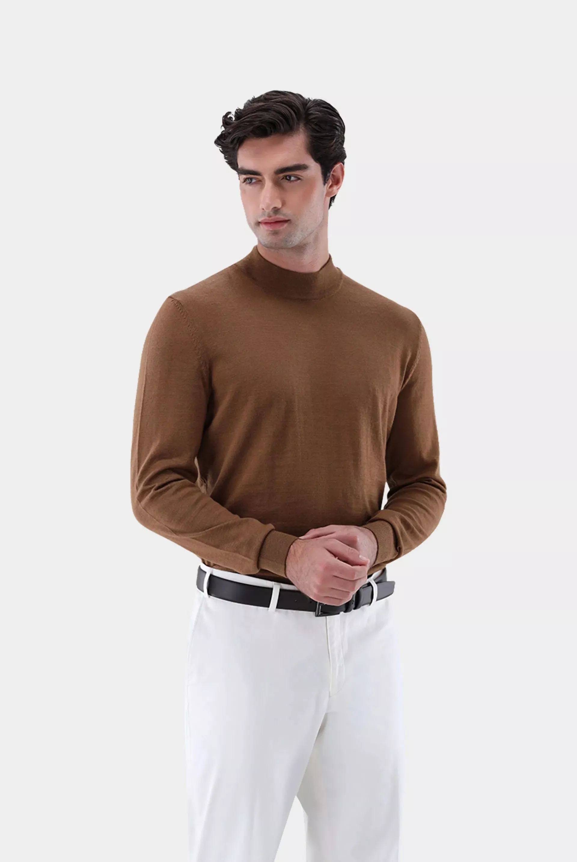 свитер SANDINO коричневый SANDINO_S00176_165 ,photo 1