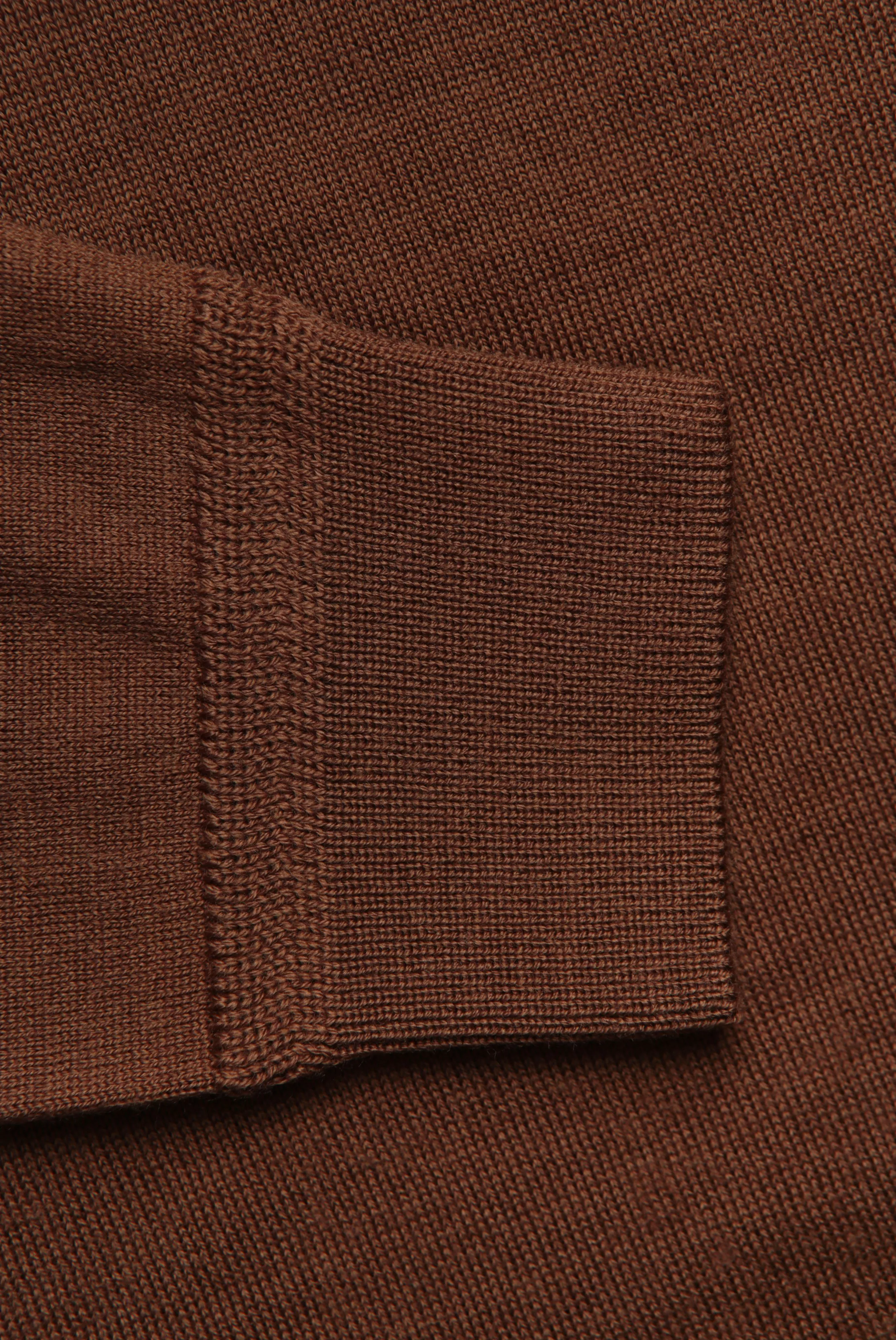 джемпер-поло SAIDO F коричневый SAIDO-F_S00176_165 ,photo 4