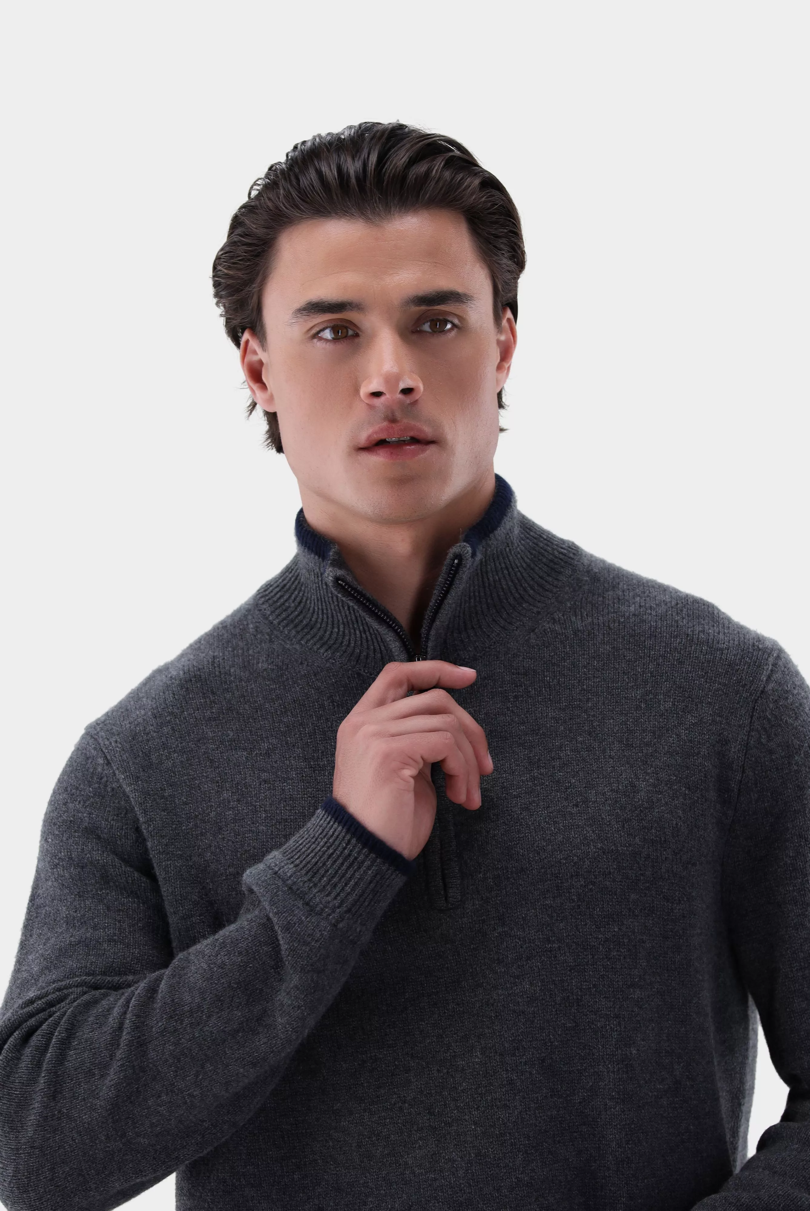 свитер SAVERIO F серый SAVERIO-F_S00233_090 ,photo 2