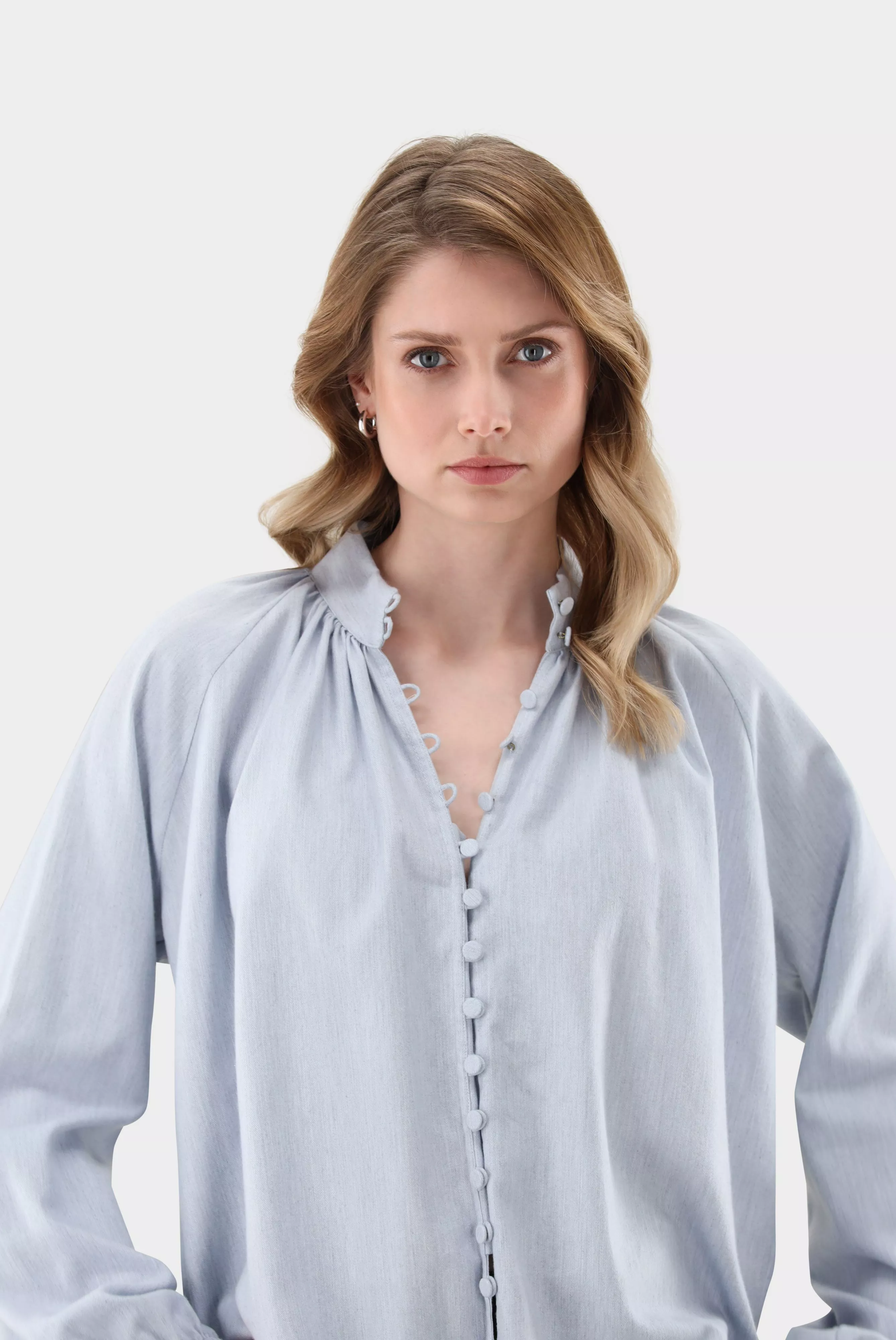 блузка ZWENA SVKN голубой ZWENA-SVKN_155048_720 ,photo 2