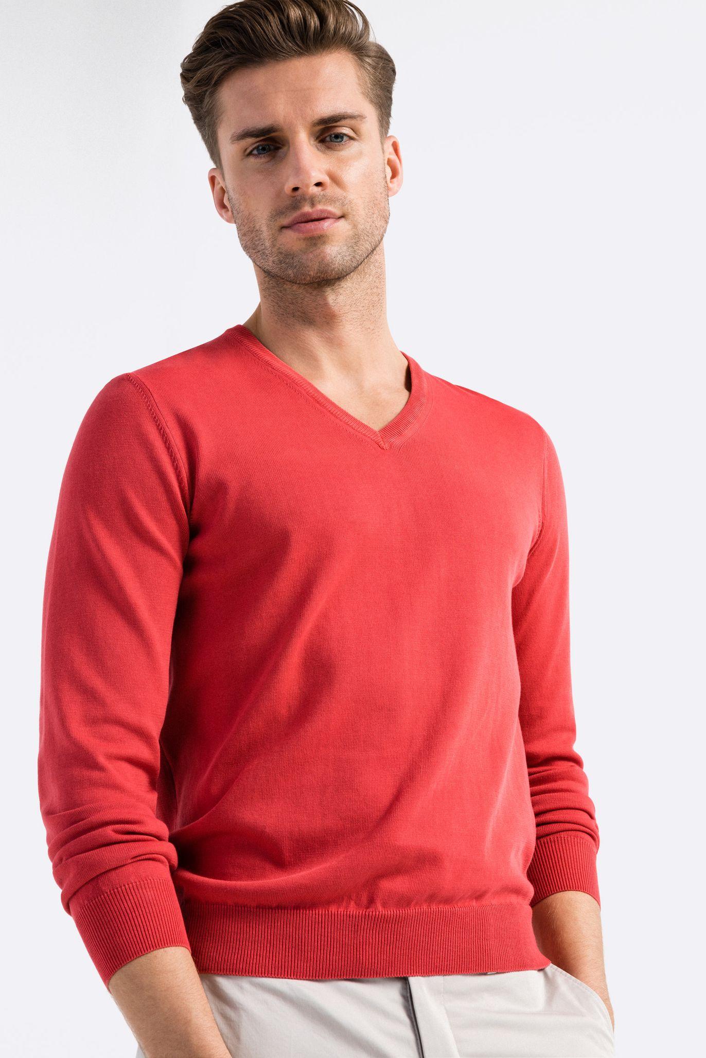 пуловер SALVA W красный SALVA-W_S00152_550 ,photo 1