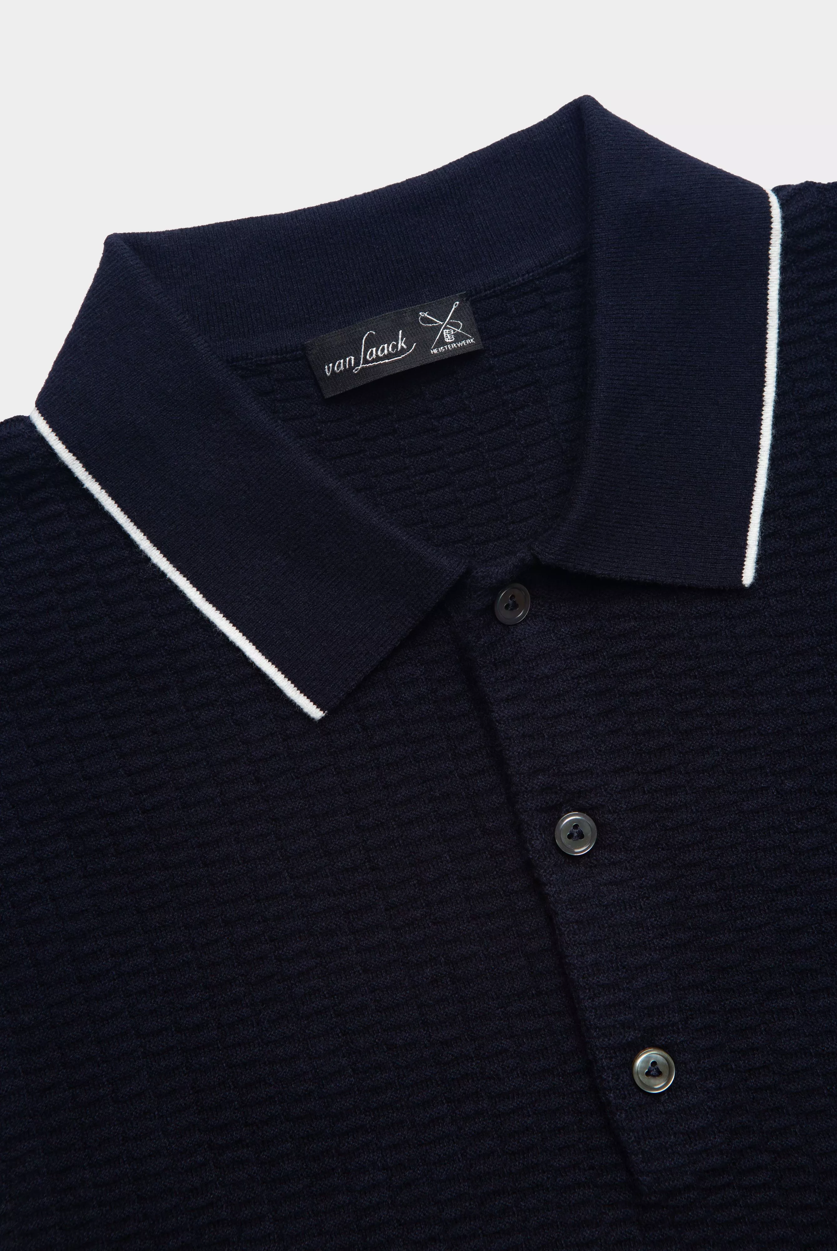 джемпер-поло SANDRO SBF темно-синий SANDRO-SBF_S00383_791 ,photo 2