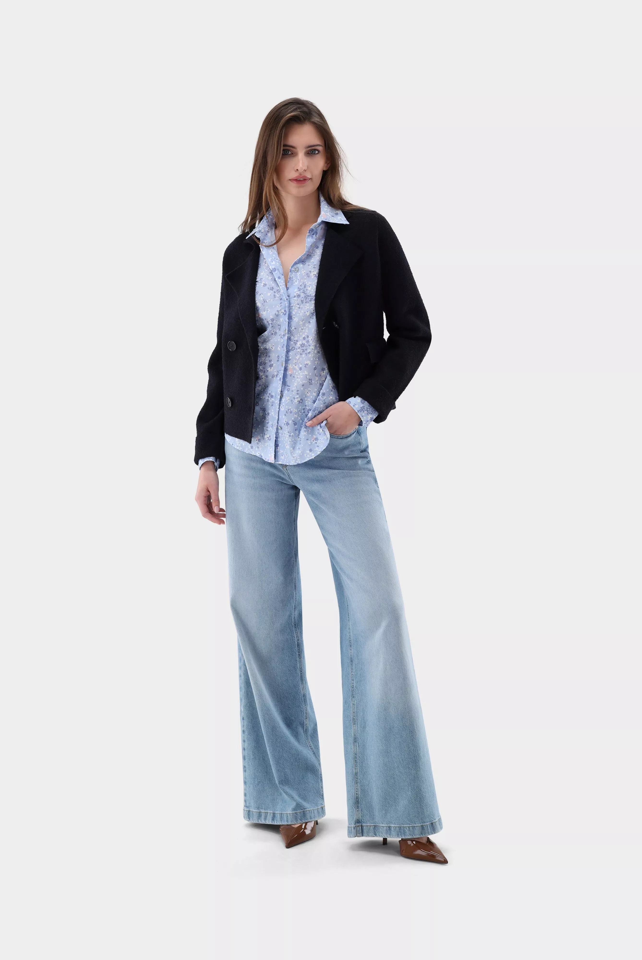 блузка CELLYA KN голубой CELLYA-KN_170176_720 ,photo 6