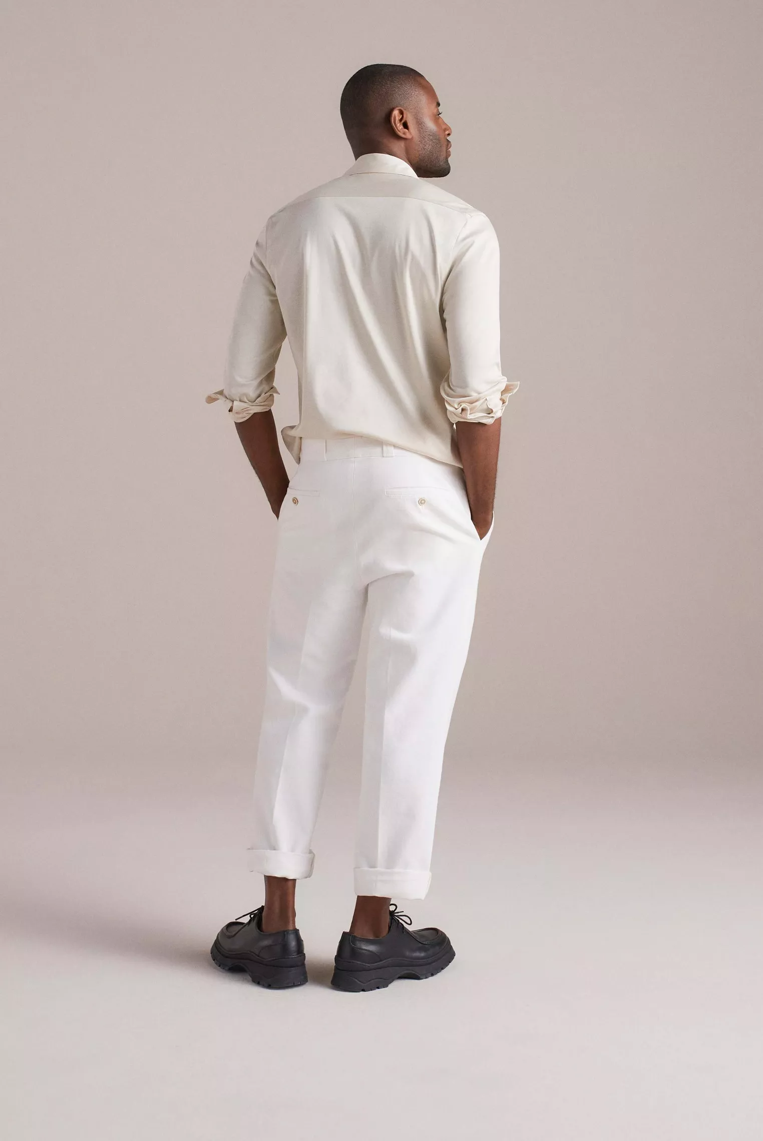 рубашка PER LSF бежевый PER-LSF_180031_120 ,photo 4