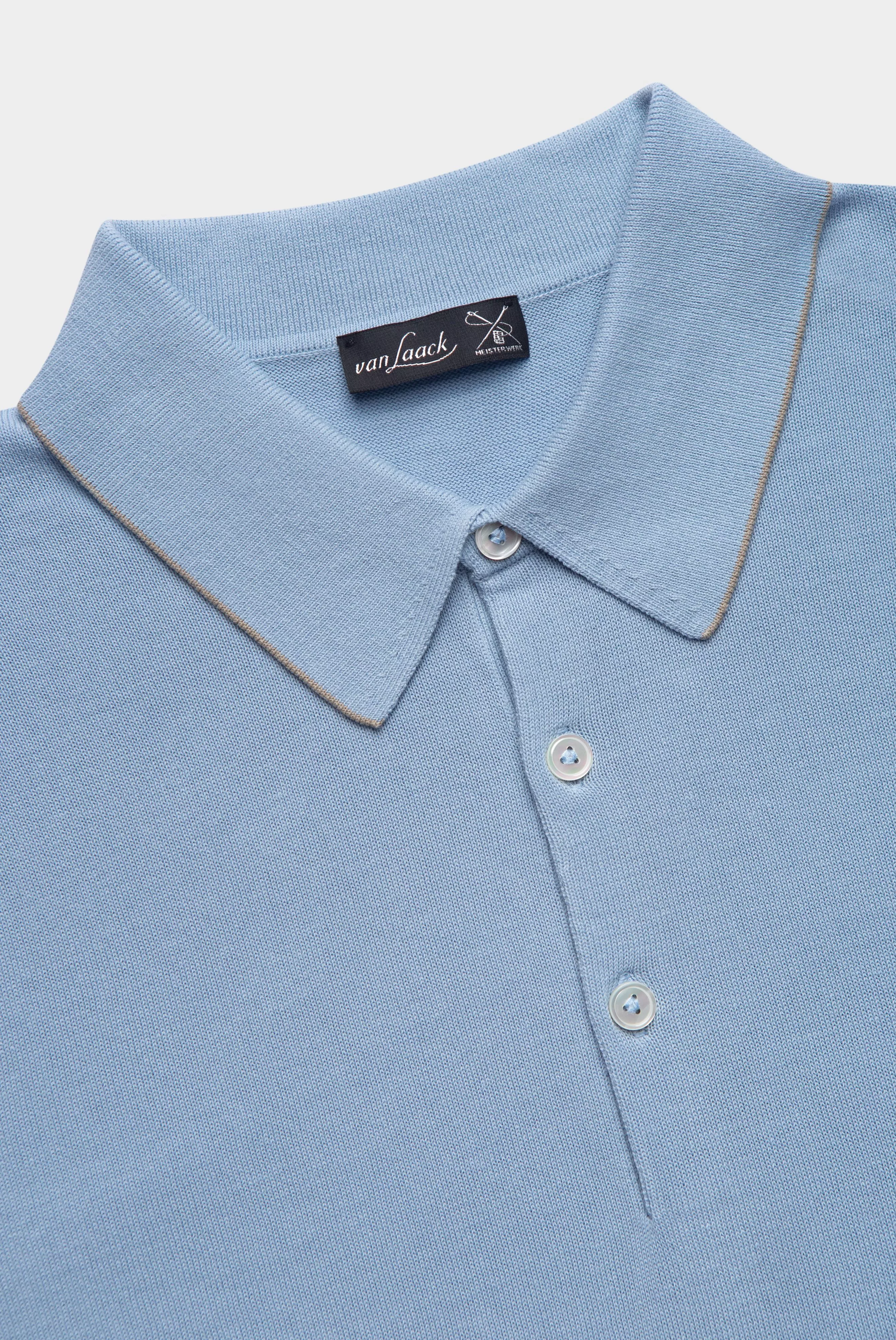 рубашка-поло SANDRO SBF голубой SANDRO-SBF_S00301_739 ,photo 2