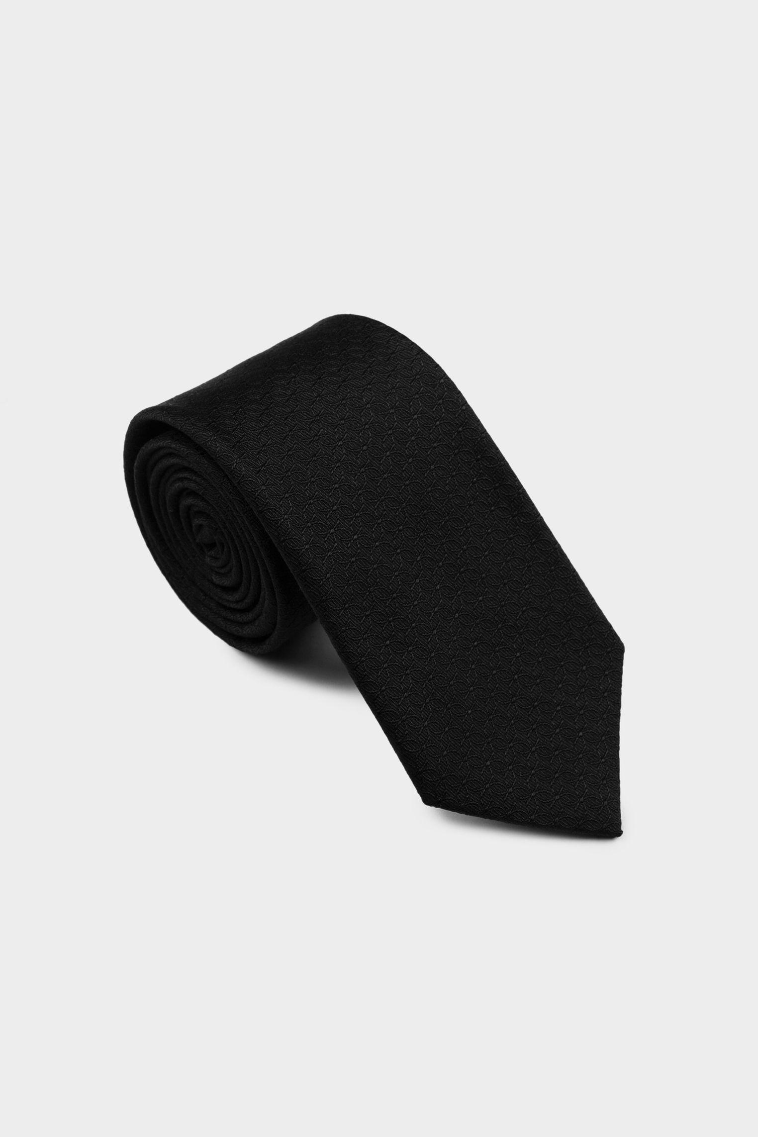 галстук LEROY черный LEROY_K04111_099 ,photo 1