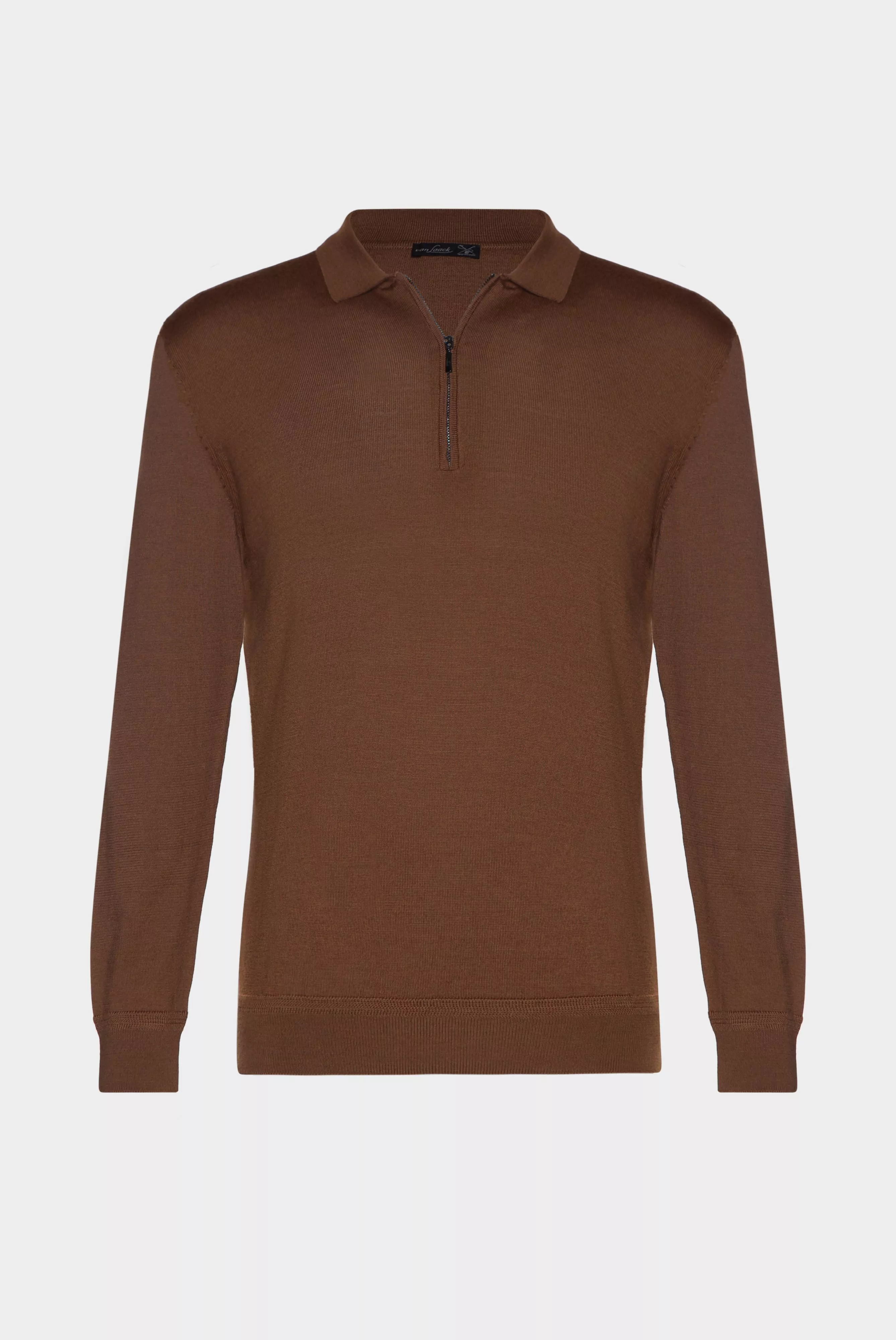 джемпер-поло SAIDO F коричневый SAIDO-F_S00176_165 ,photo 1