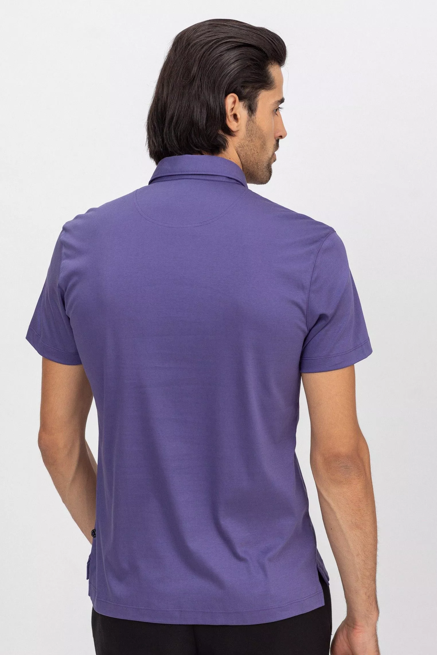 рубашка-поло M PESO фиолетовый M-PESO_180031_670 ,photo 4