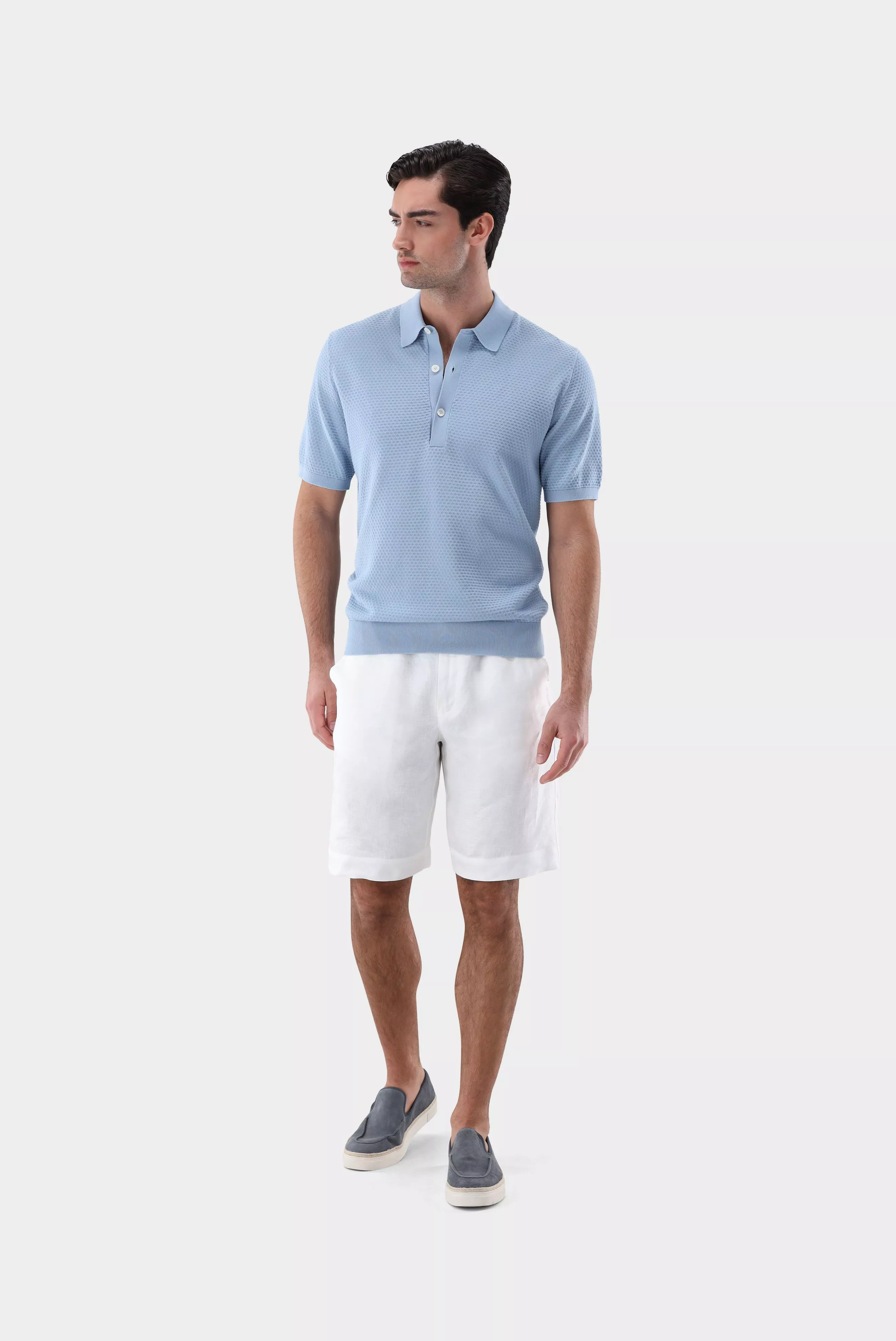 рубашка-поло SAMERO SB голубой SAMERO-SB_S00380_730 ,photo 5