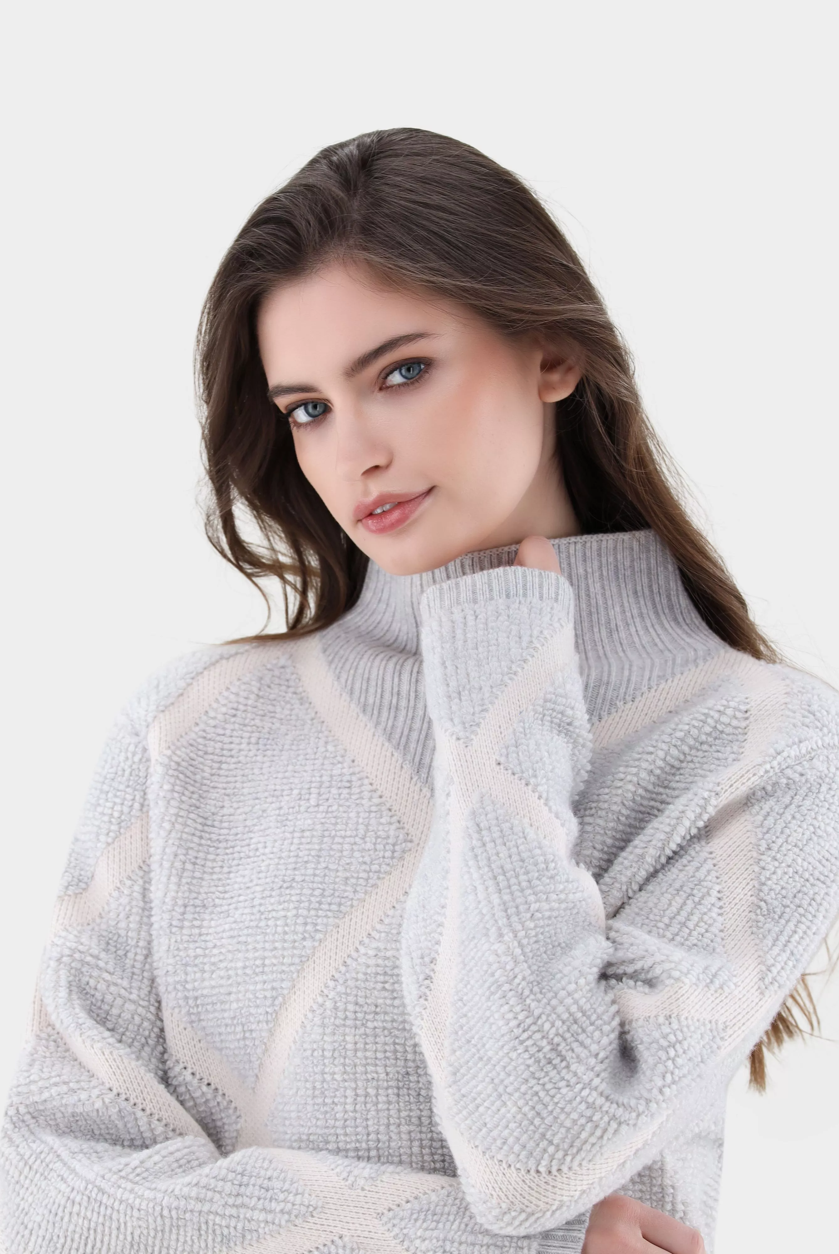 свитер SUNISA F серый SUNISA-F_S00347_020 ,photo 2