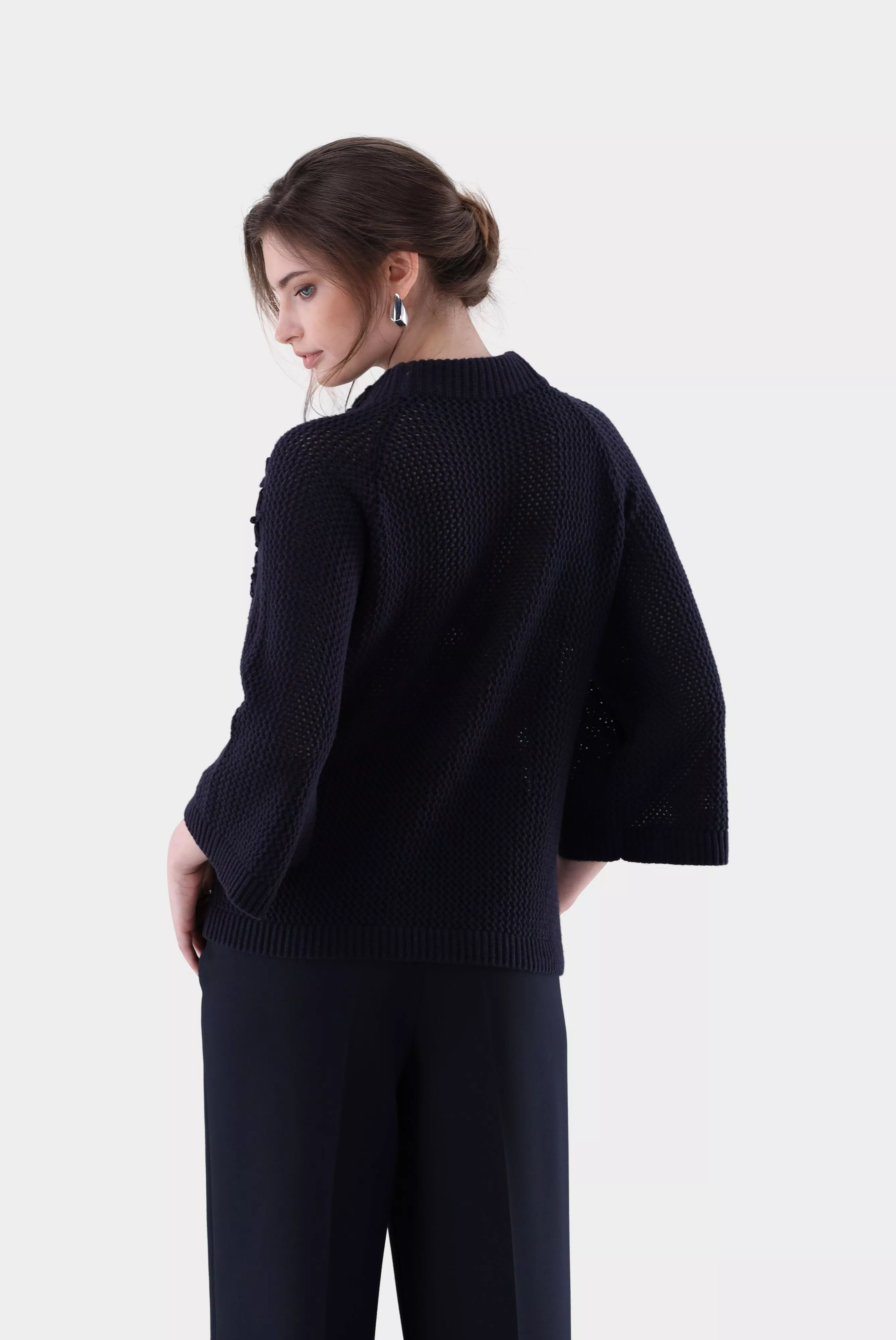 свитер SULLINA F темно-синий SULLINA-F_S00340_790 ,photo 6