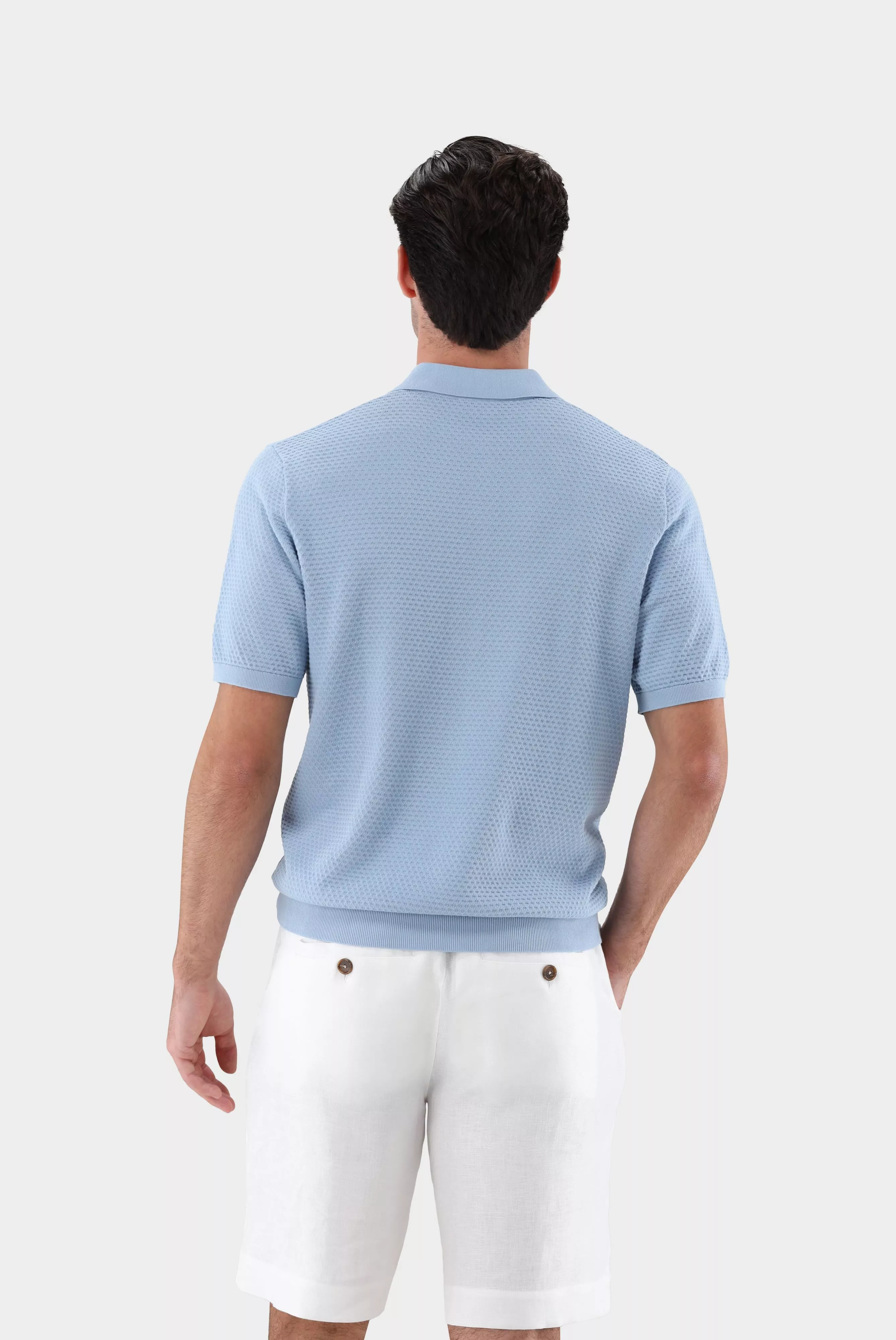 рубашка-поло SAMERO SB голубой SAMERO-SB_S00380_730 ,photo 6