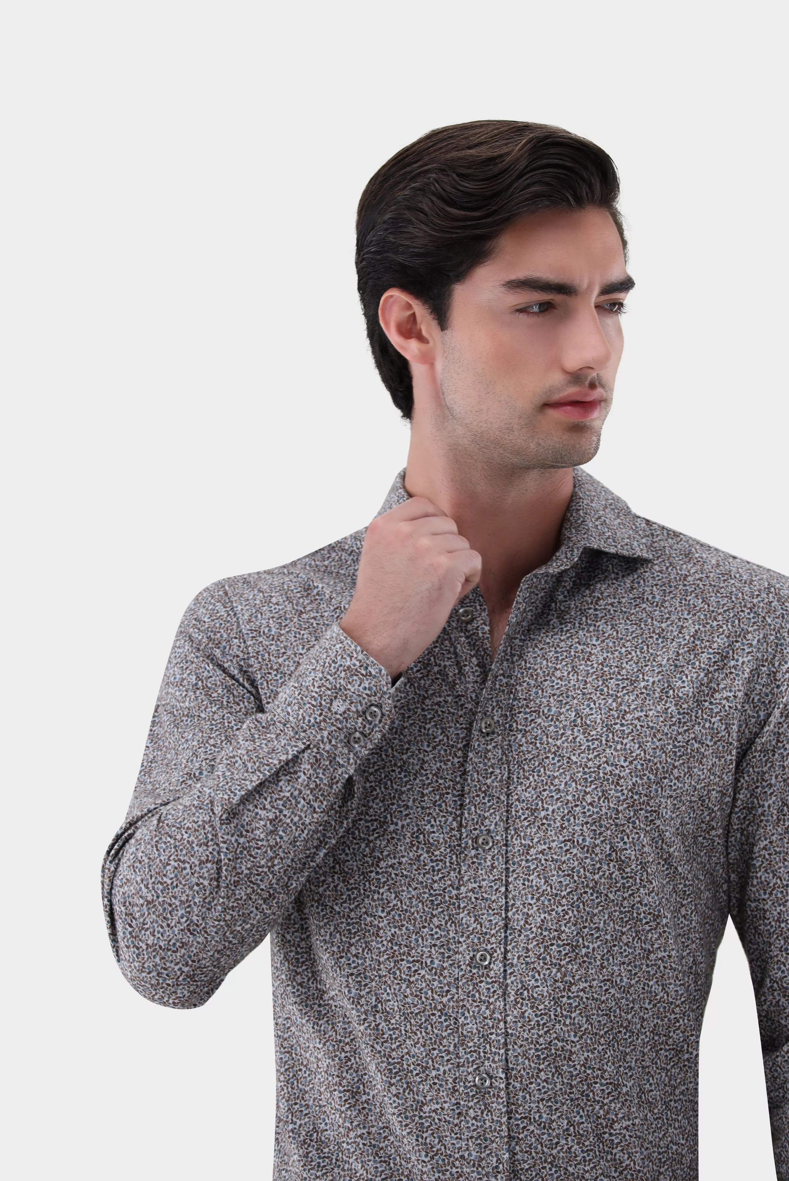 сорочка RIKOS2 SF25 коричневый RIKOS2-SF25_170376_177 ,photo 2