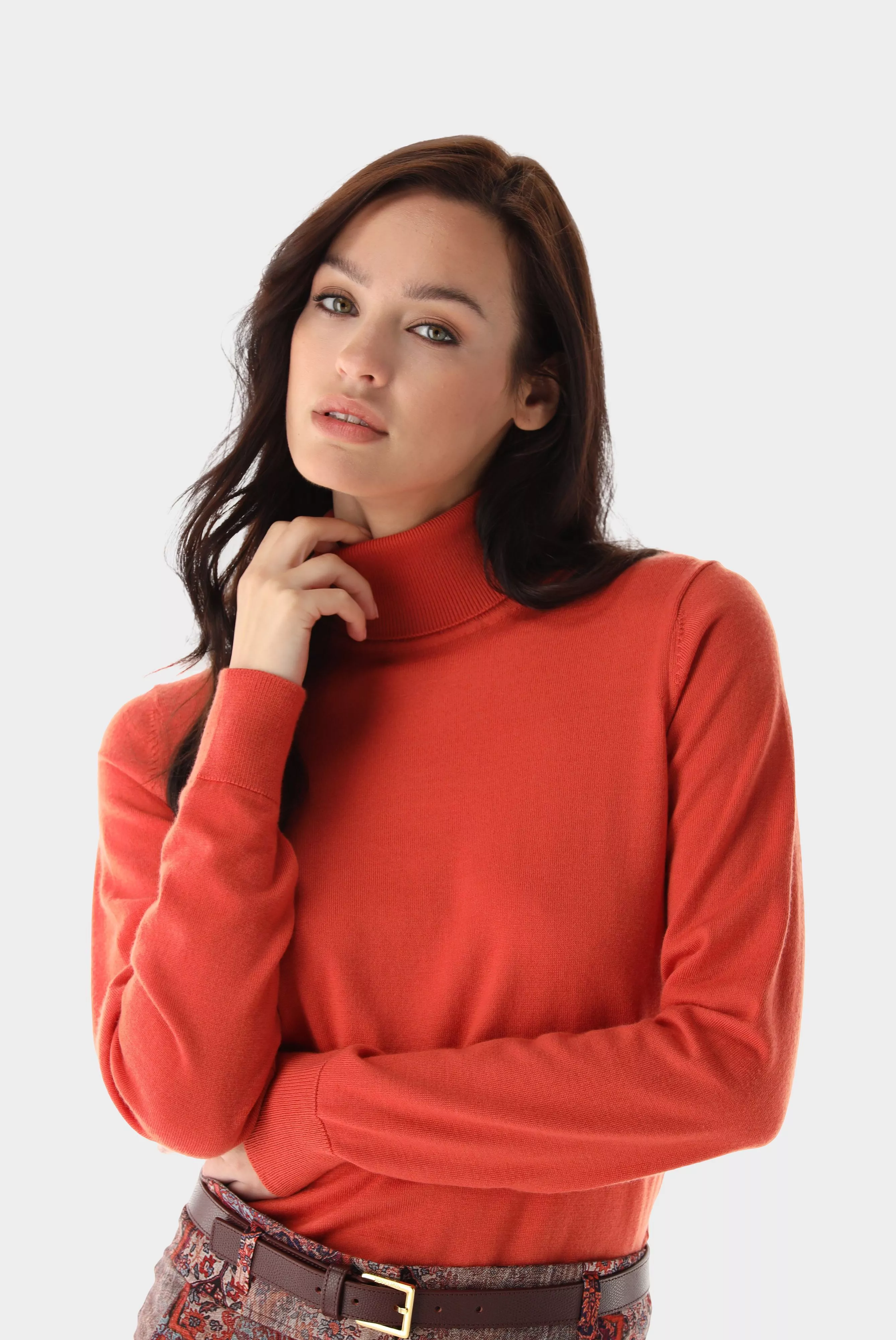 пуловер SATHE оранжевый SATHE_S00219_360 ,photo 2