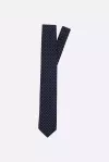 галстук LEROY темно-синий LEROY_K04356_790 ,photo 3