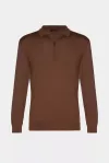 джемпер-поло SAIDO F коричневый SAIDO-F_S00176_165 ,photo 3