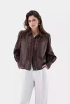 блузка ALWIA PB коричневый ALWIA-PB_Z20145_180 ,photo 2
