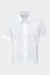 блузка AMIS NOS белый AMIS-NOS_130648_000 ,photo 1