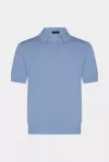 рубашка-поло SANDRO SBF голубой SANDRO-SBF_S00301_739 ,photo 4