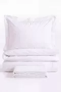 КОМПЛЕКТ ПОСТЕЛЬНОГО БЕЛЬЯ BEDLINEN SET3
 цвет белый